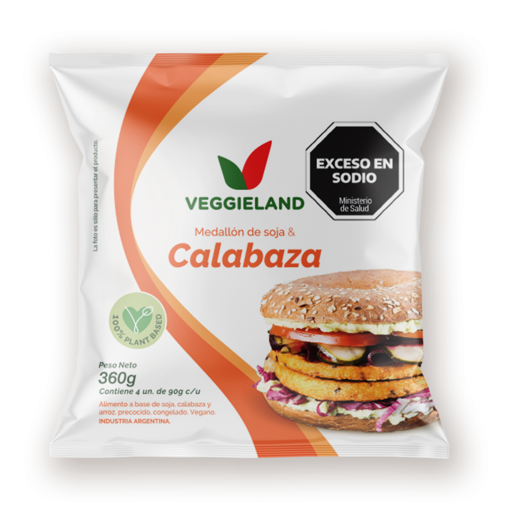 Medallón de Soja y Calabaza