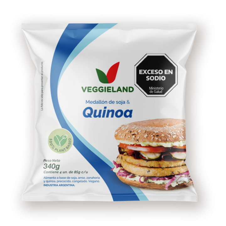 Medallón de Soja y Quinoa