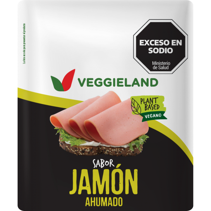 Jamón ahumado vegano  x 900gr