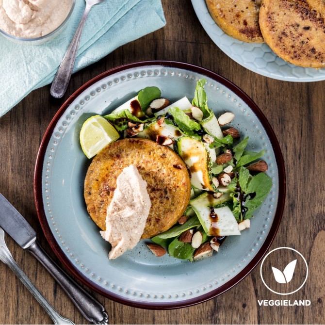 Medallón de Soja y Calabaza