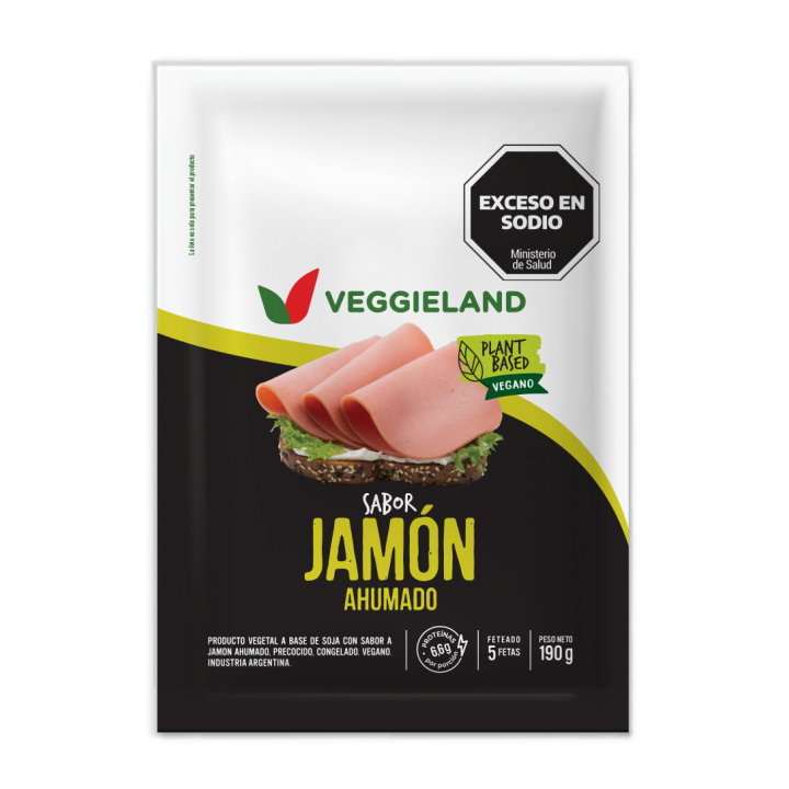 Jamon ahumado vegano....