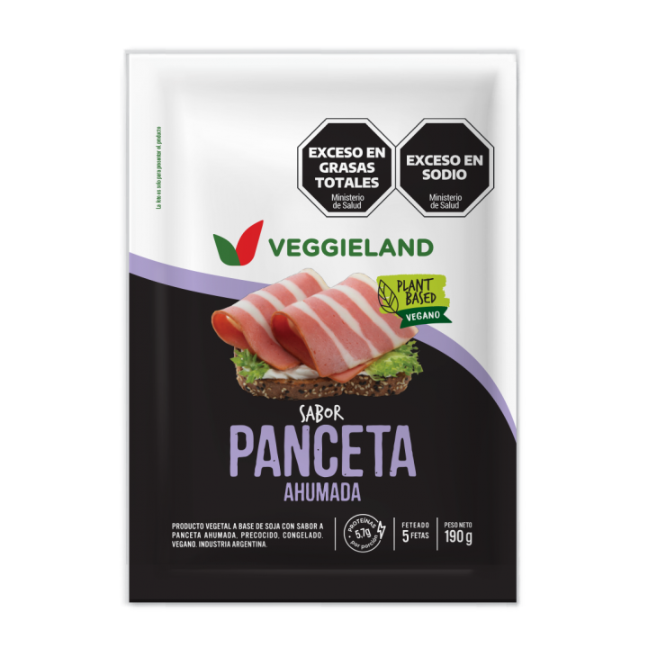 Panceta vegana. Feteada 5...