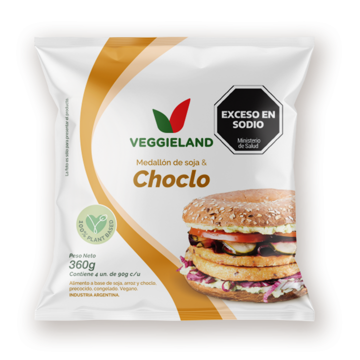 Medallón de Soja y Choclo