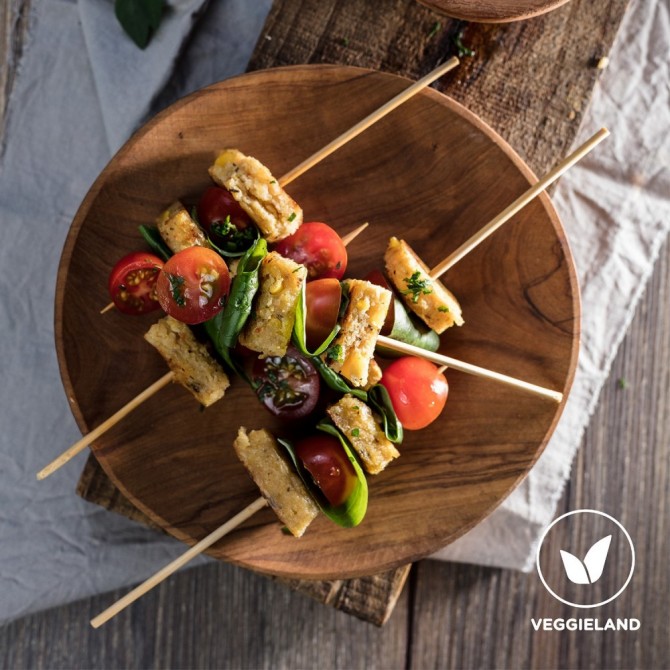 Medallón de Soja y Choclo