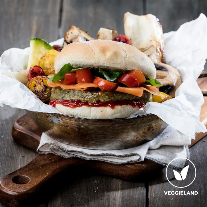 Medallón Soja y Espinaca